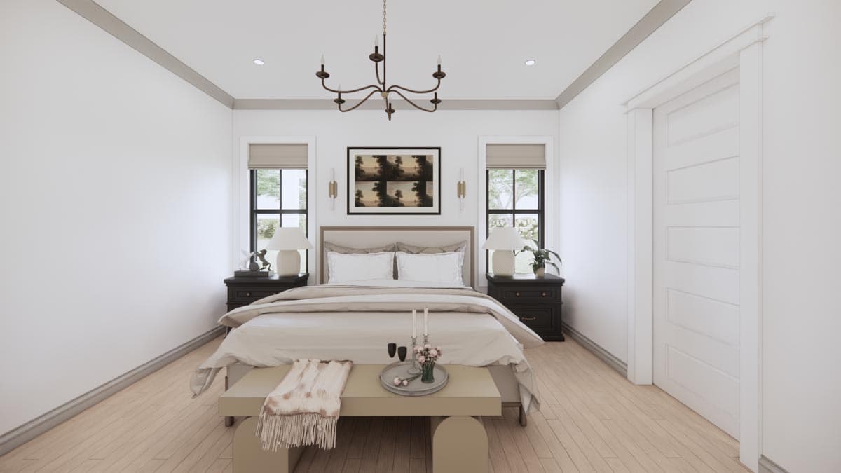 Plan 56532SM: 4-Bed Modern Farmhouse Plan Under 2000 Square Feet  - Image #10 - Country, Modern Farmhouse, New American, Ranch, Southern, Traditional