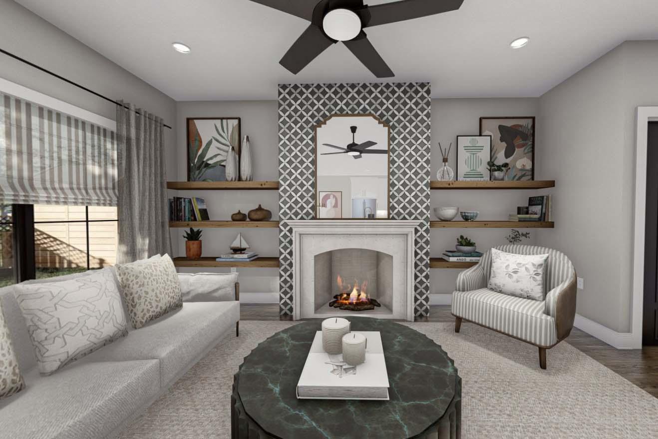 Plan 623190DJ: Modern Farmhouse Style Duplex House Plan with 1700 Square Foot 3-Bed Units - Virtual Tour Cover Image - Country, Modern Farmhouse, New American, Traditional