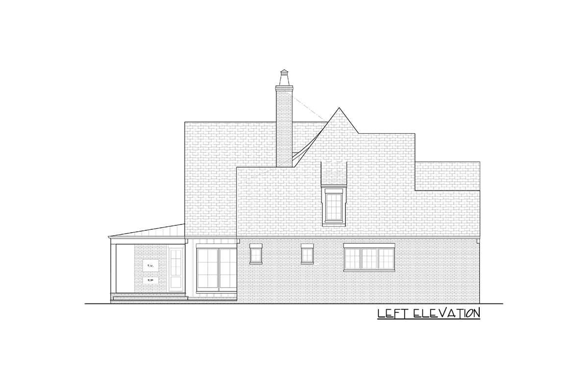 Plan 93143EL: Transitional Country Home Plan Under 4000 Square Feet with Two Laundry Rooms - Image #4 - Contemporary, European, Transitional