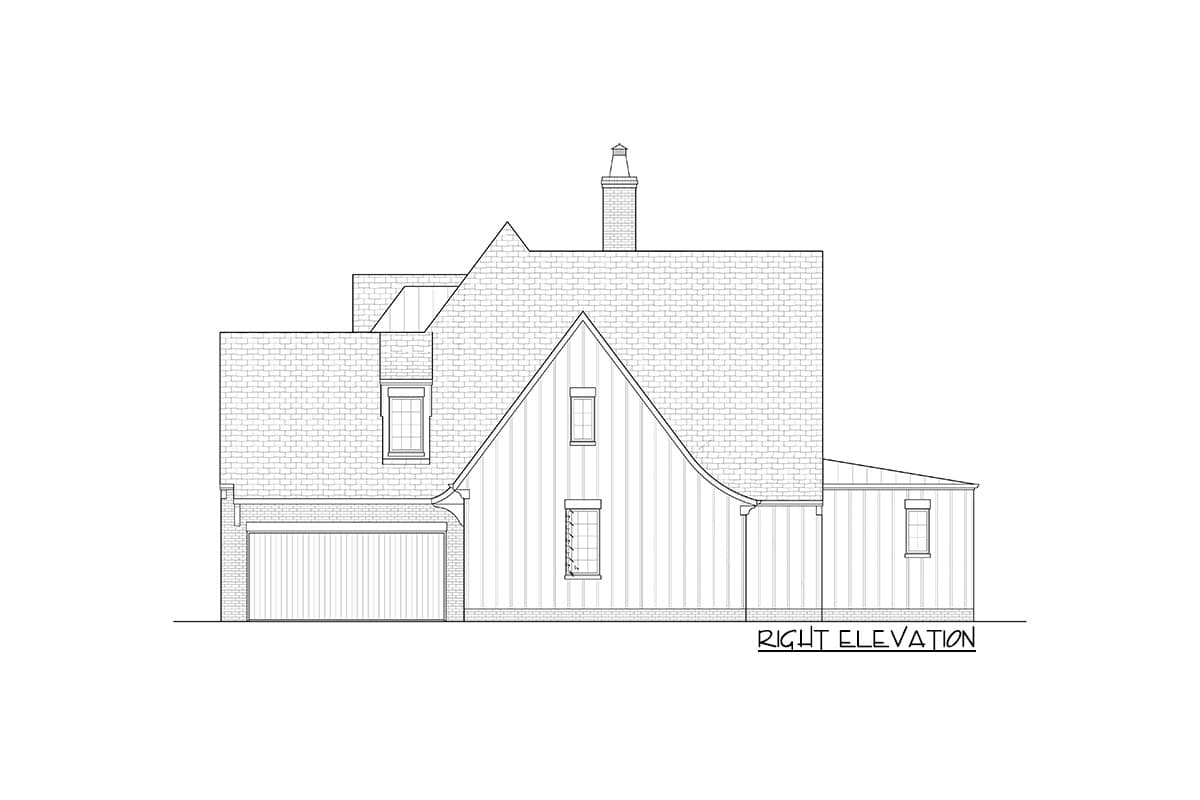 Plan 93143EL: Transitional Country Home Plan Under 4000 Square Feet with Two Laundry Rooms - Image #6 - Contemporary, European, Transitional