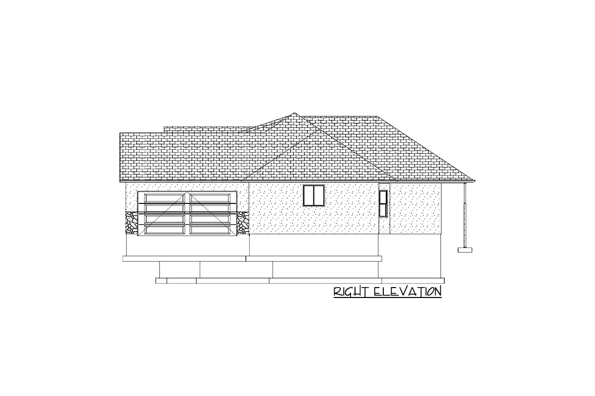 Plan 61423UT: 2500 Square Foot One-Story Country Home Plan with Optionally Finished Lower Level - Image #21 - Country, Craftsman, New American, Ranch, Traditional
