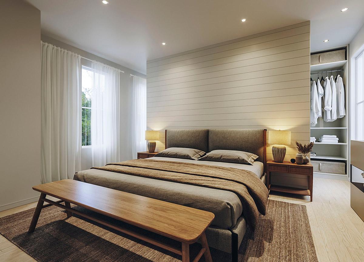 Plan 22651DR: 2-Story Home Plan Under 2200 Square Feet with Optional Bonus Room above Garage - Image #18 - Craftsman, New American, Transitional