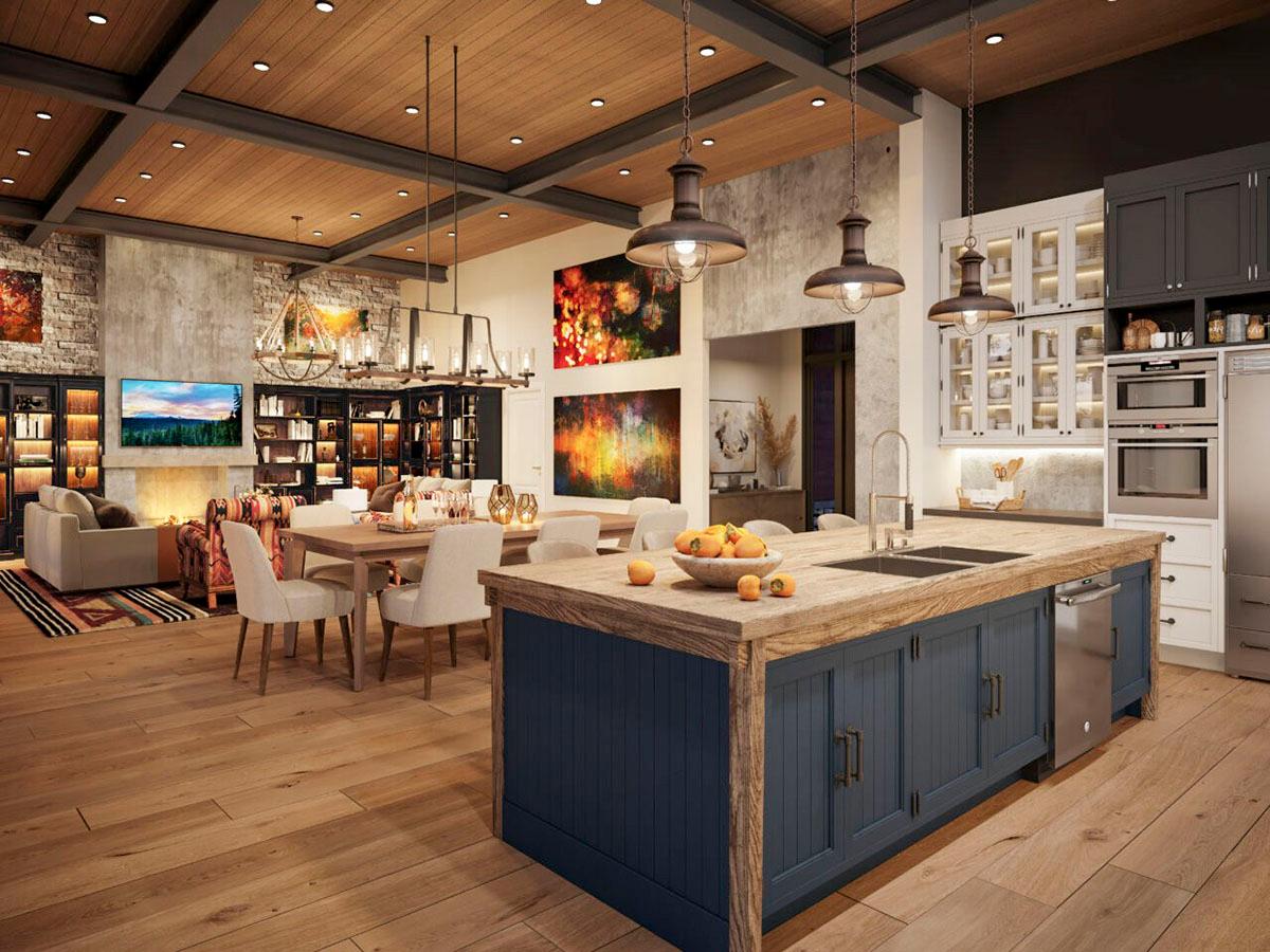 Plan 85403MS: 3500 Square Foot One-Story Modern House Plan with Large Porte Cochere - Image #4 - Contemporary, Modern, Northwest, Prairie