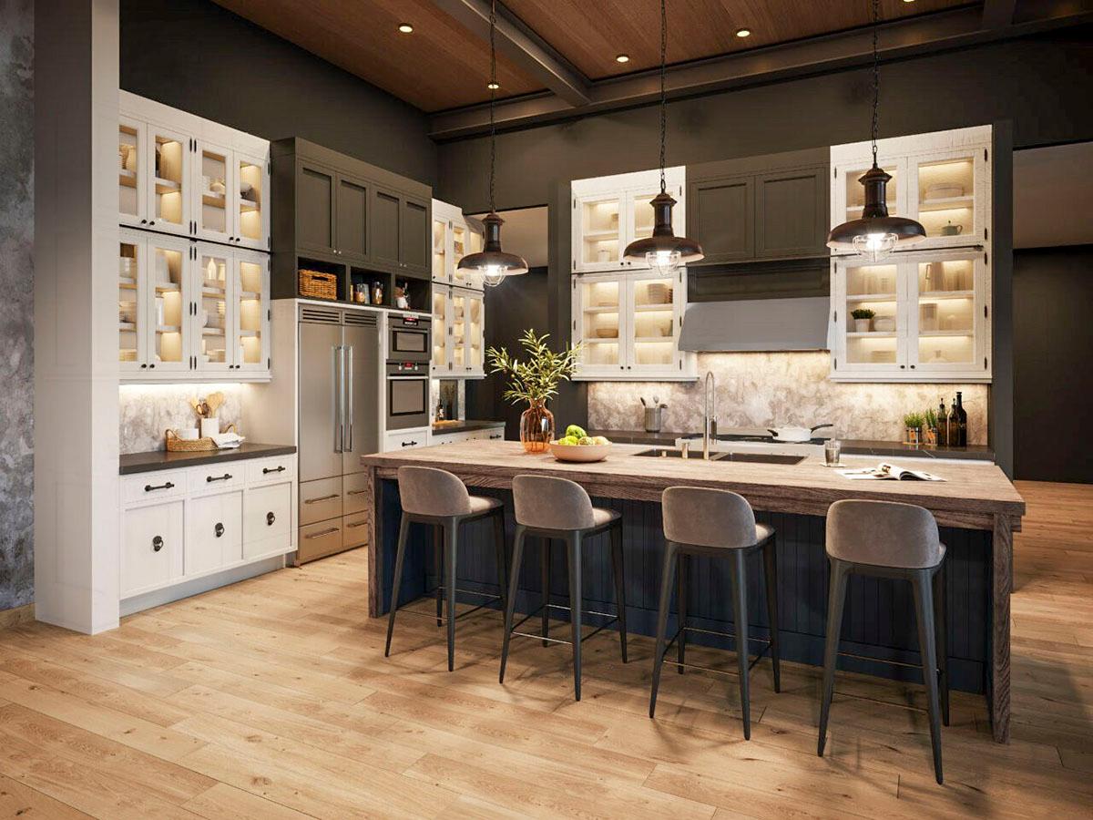 Plan 85403MS: 3500 Square Foot One-Story Modern House Plan with Large Porte Cochere - Image #5 - Contemporary, Modern, Northwest, Prairie