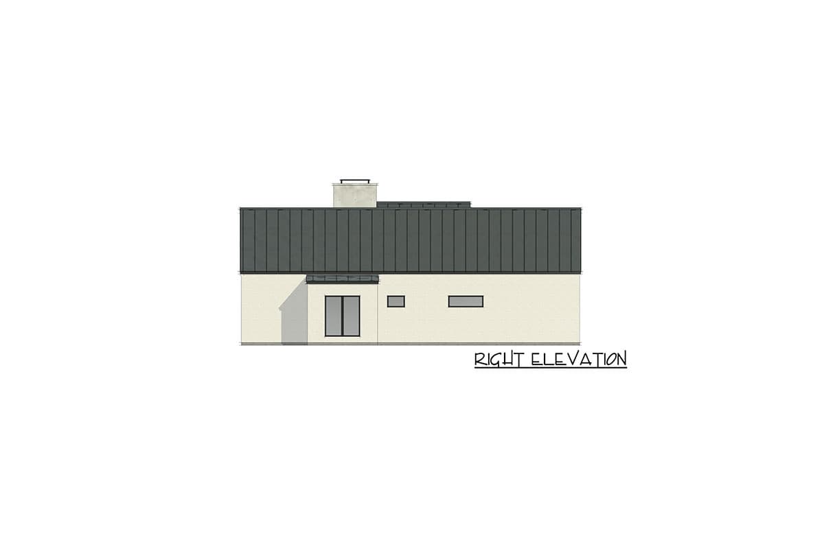 Plan 818039JSS: Modern Ranch Plan with Over 2,600 Square Feet of Living Space - Image #5 - Contemporary, Modern, New American, Ranch, Scandinavian