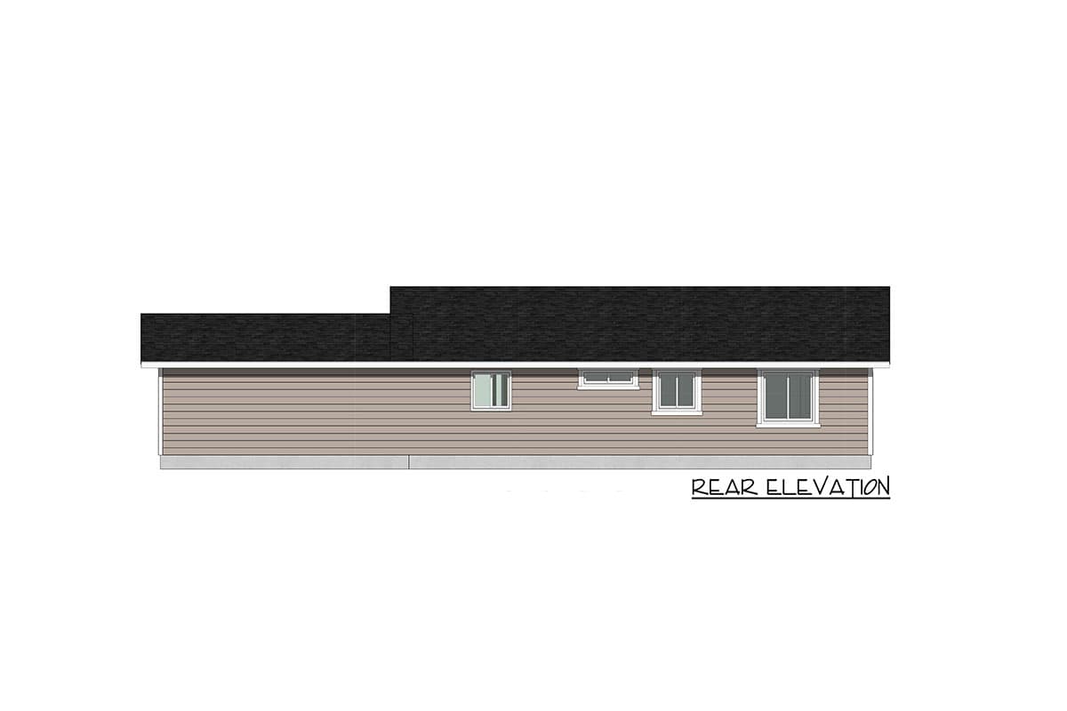 Plan 420083WNT: 2-Bed Ranch Plan Just Under 1,000 Square Feet of Living Space - Image #13 - Country, Ranch, Traditional