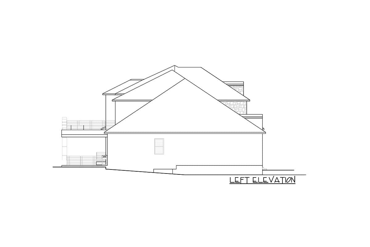 Plan 666187RAF: 2-Story European Home Plan with Sun Room - Image #6 - European, French Country, Transitional