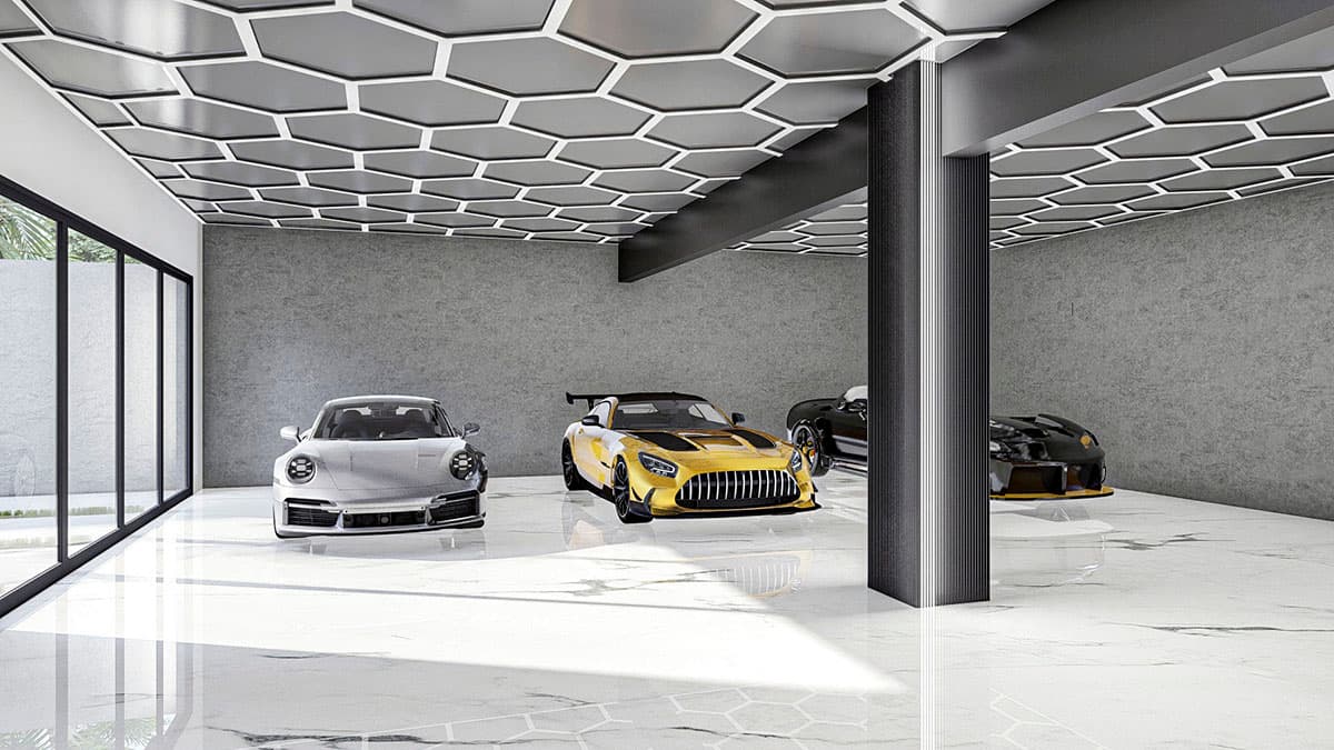 Plan 623196DJ: Modern Garage Apartment with Car Showroom - Image #16 - Carriage, Mid Century Modern, Modern