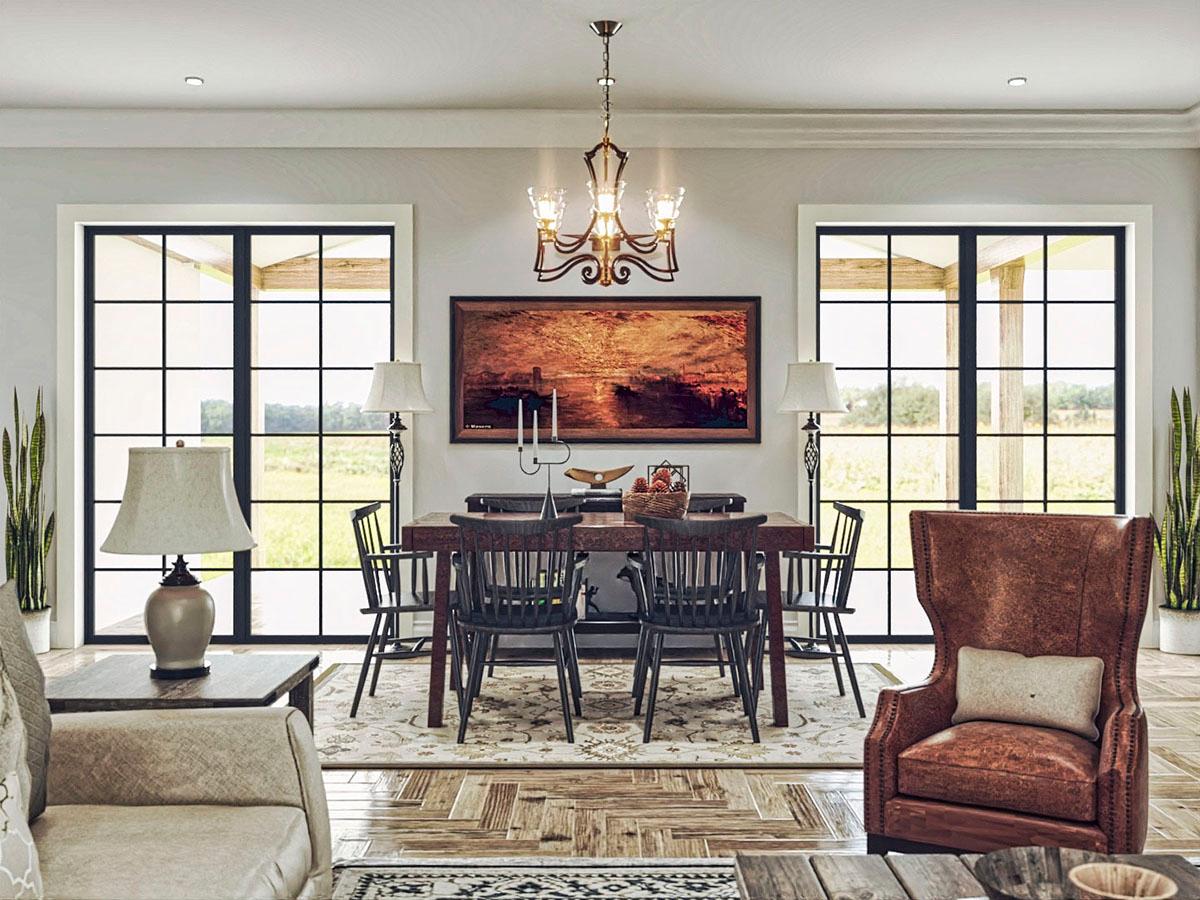 Plan 25800GE: Rustic One-Story Country Craftsman Home Plan Under 2300 Square Feet with 2-Car Garage - Image #15 - Country, Craftsman, Ranch, Rustic