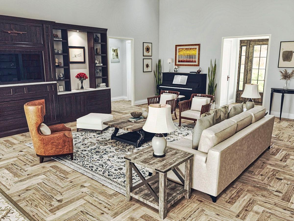 Plan 25801GE: Rustic One-Story Country Craftsman House Plan Under 2300 Square Feet - Image #12 - Craftsman, Ranch, Rustic