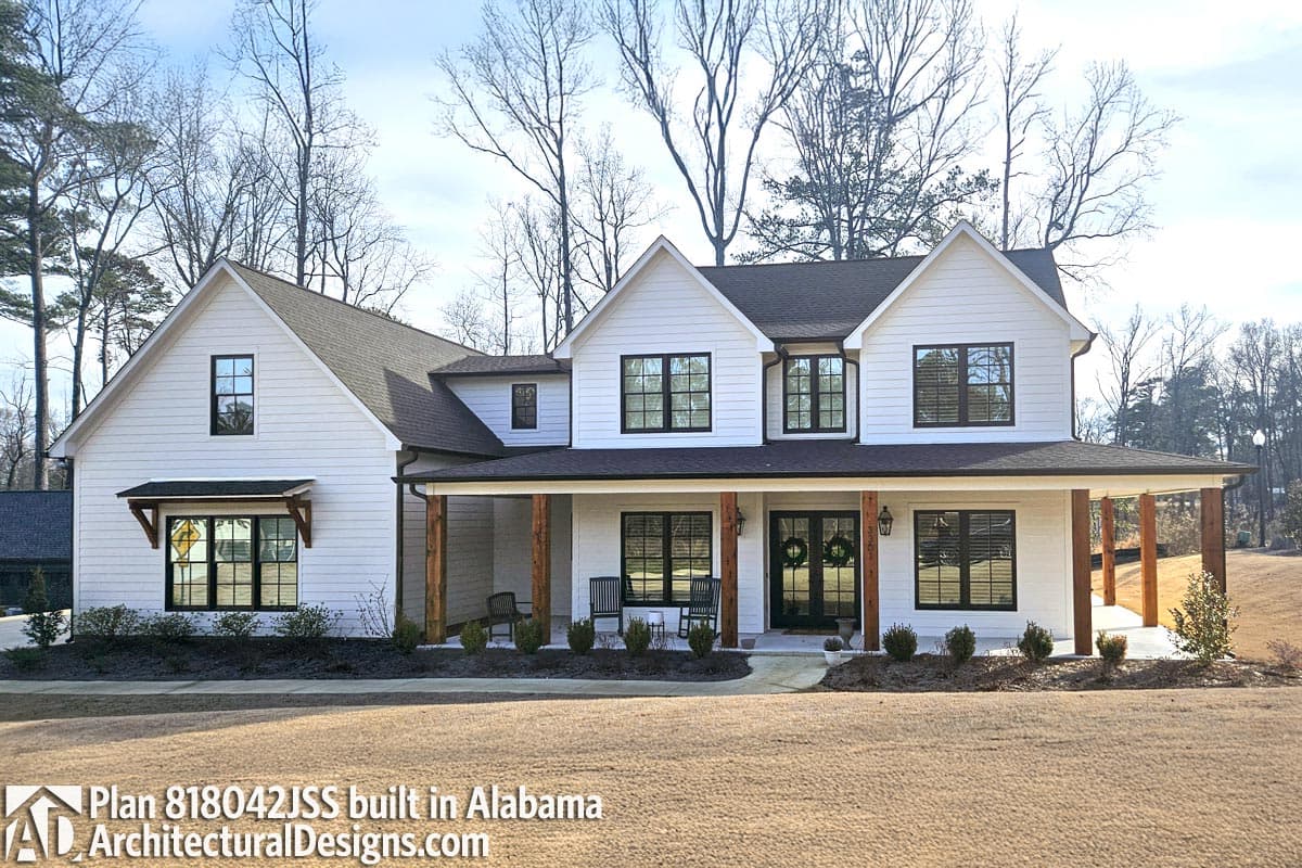 build gallery item - Modern Farmhouse Plan 818042JSS Comes to Life in Alabama