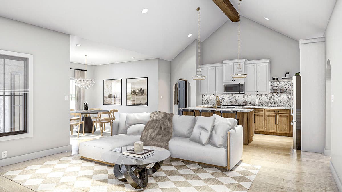 Plan 623197DJ: One-Story Mediterranean-Style House Plan Under 1800 Square Feet with 3 Bedrooms - Image #8 - European, Mediterranean, Ranch, Southern, Tuscan