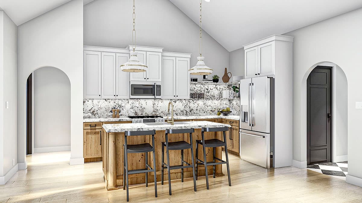 Plan 623197DJ: One-Story Mediterranean-Style House Plan Under 1800 Square Feet with 3 Bedrooms - Image #11 - European, Mediterranean, Ranch, Southern, Tuscan