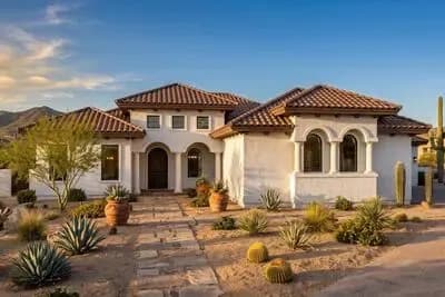 One-Story Mediterranean-Style House Plan Under 1800 Square Feet with 3 Bedrooms