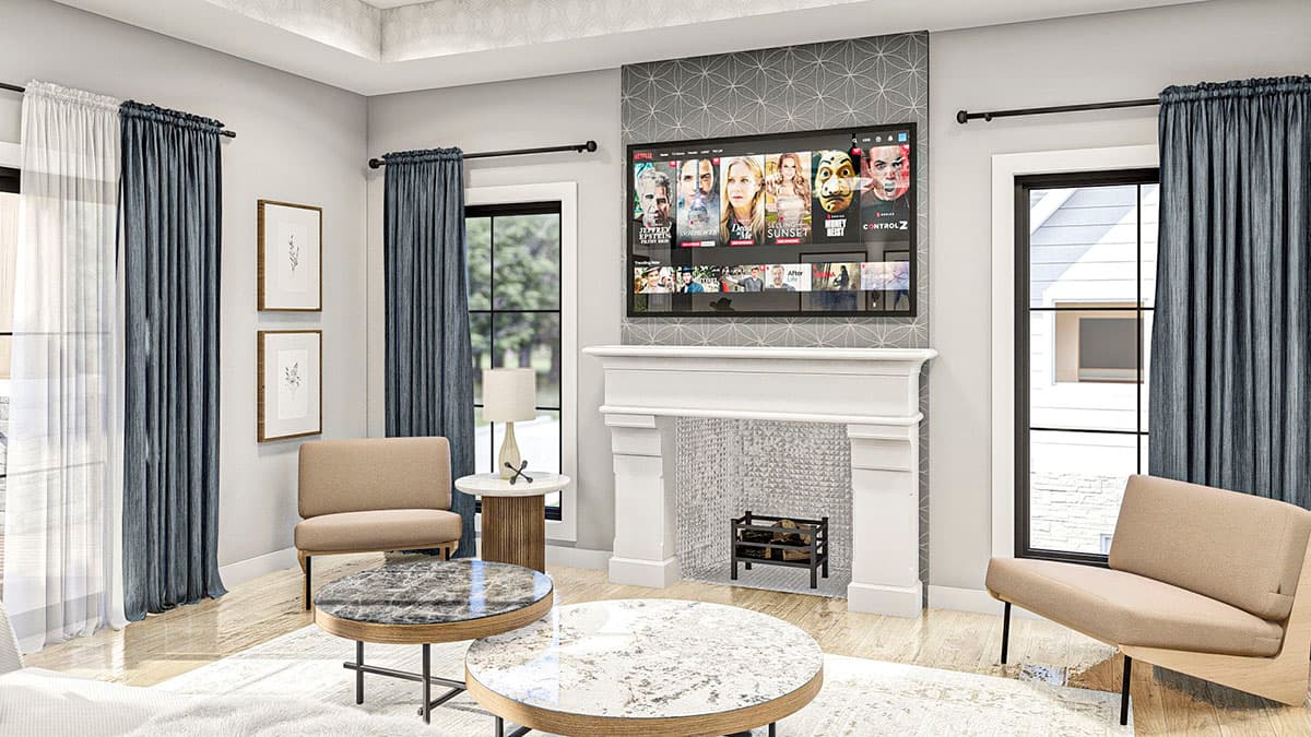 Plan 623198DJ: 3-Car 2-Bed Garage Apartment Plan with Mixed Material Exterior - Image #10 - Carriage, Craftsman, New American, Rustic