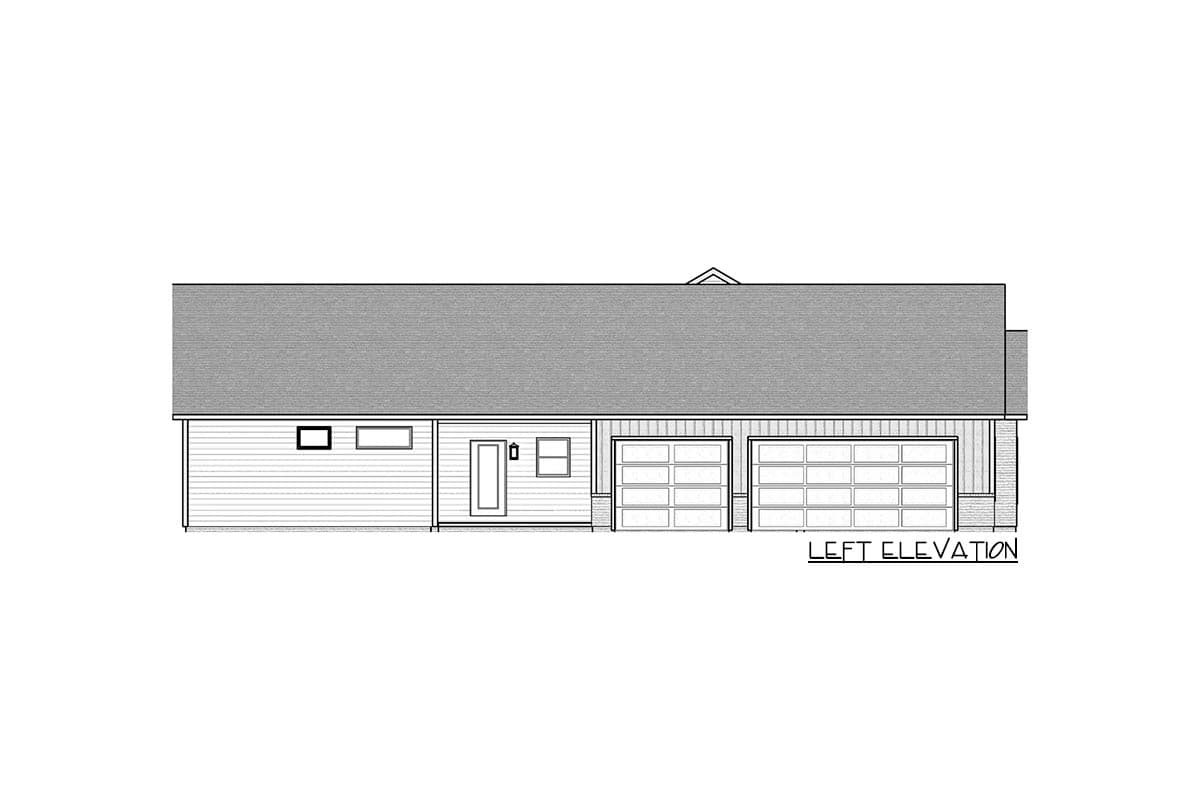 Plan 911025JVD: Country Craftsman House Plan Under 2500 Square Feet with Outdoor Fireplace - Image #8 - Country, Craftsman, New American, Ranch