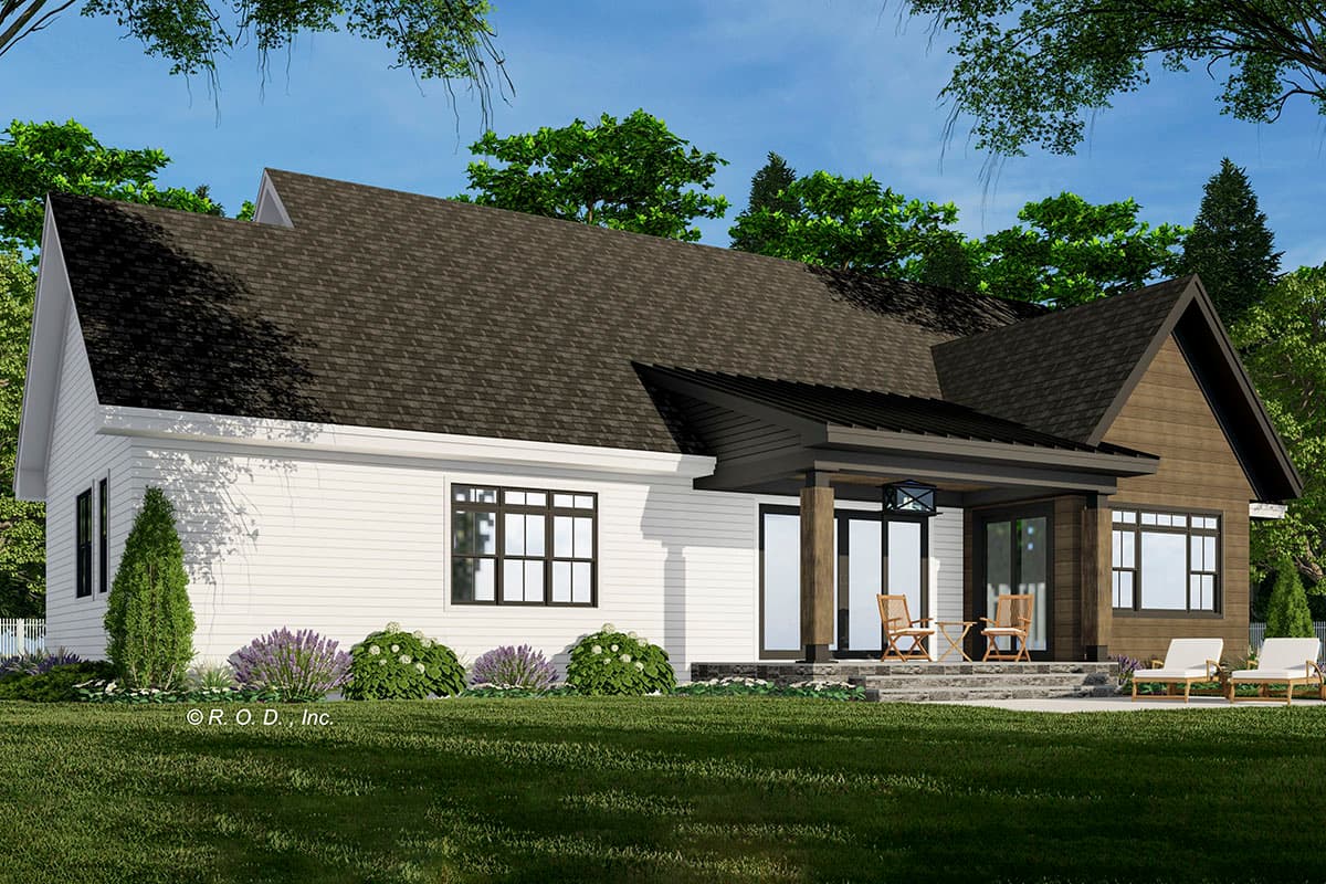 Plan 14314RK: Expandable 3-Bed New American Ranch House Plan Under 2200 Square Feet - Image #6 - Country, Craftsman, Modern Farmhouse, New American, Ranch
