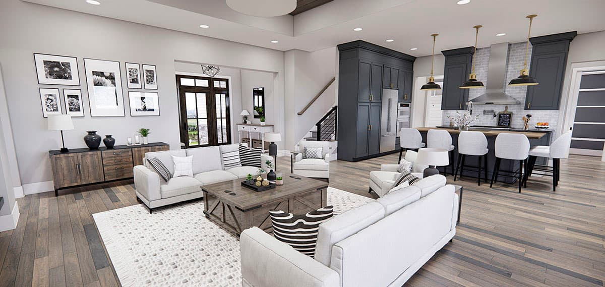 Plan 14314RK: Expandable 3-Bed New American Ranch House Plan Under 2200 Square Feet - Image #14 - Country, Craftsman, Modern Farmhouse, New American, Ranch