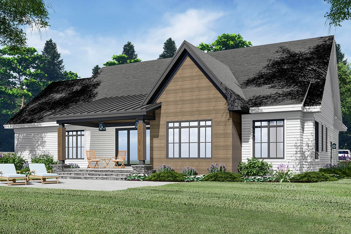 Plan 14369RK: One-Level Modern Farmhouse Plan Under 2300 Square Feet with Home Office - Image #9 - Country, Craftsman, Farmhouse, Modern Farmhouse, New American