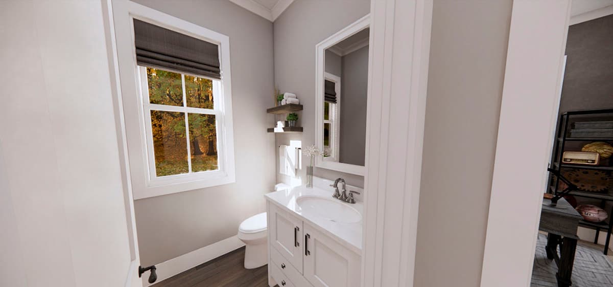 Plan 14369RK: One-Level Modern Farmhouse Plan Under 2300 Square Feet with Home Office - Image #28 - Country, Craftsman, Farmhouse, Modern Farmhouse, New American