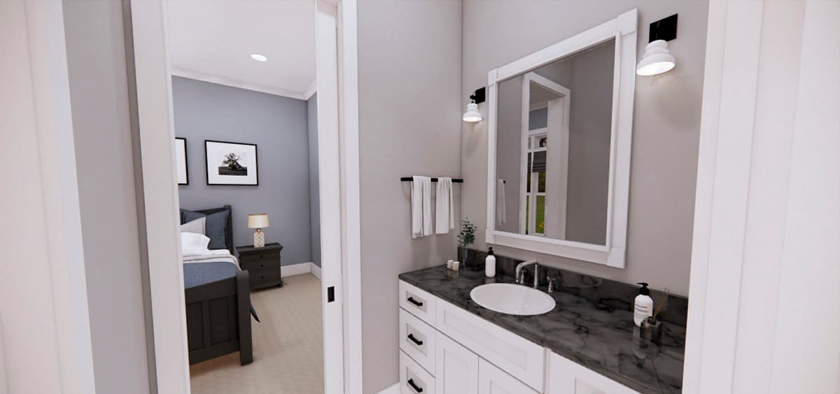 Plan 14369RK: One-Level Modern Farmhouse Plan Under 2300 Square Feet with Home Office - Image #41 - Country, Craftsman, Farmhouse, Modern Farmhouse, New American