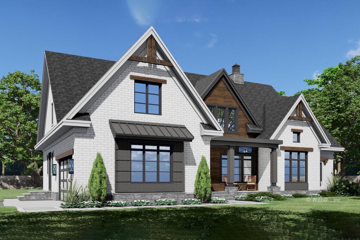 Plan 14371RK: 5-Bed Contemporary Farmhouse Plan Under 3300 Square Feet with Bonus Expansion - Image #5