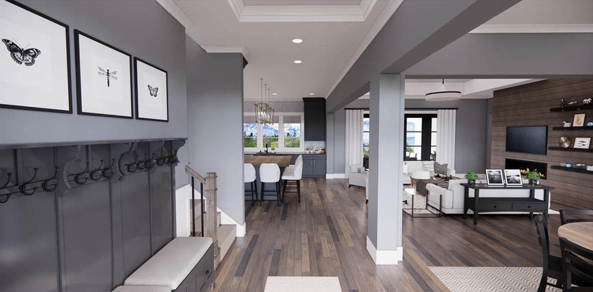 Plan 14745RK: 4-Bed Contemporary Farmhouse Plan Under 3300 Square Feet with Bonus Expansion - Image #9 - Country, Craftsman, Modern Farmhouse, New American, Rustic