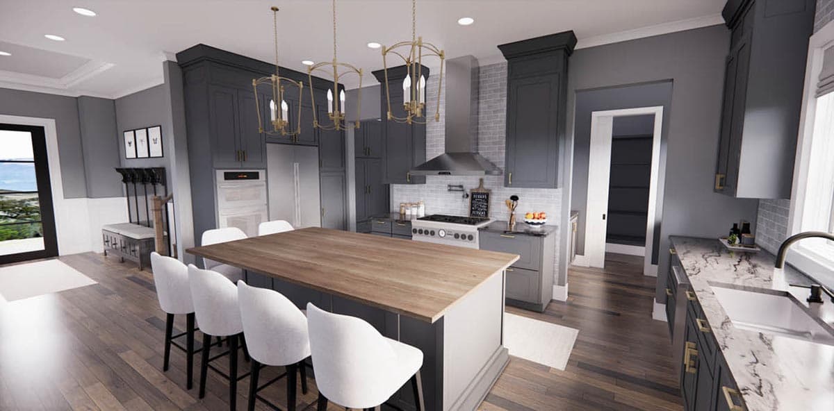 Plan 14745RK: 4-Bed Contemporary Farmhouse Plan Under 3300 Square Feet with Bonus Expansion - Image #12 - Country, Craftsman, Modern Farmhouse, New American, Rustic