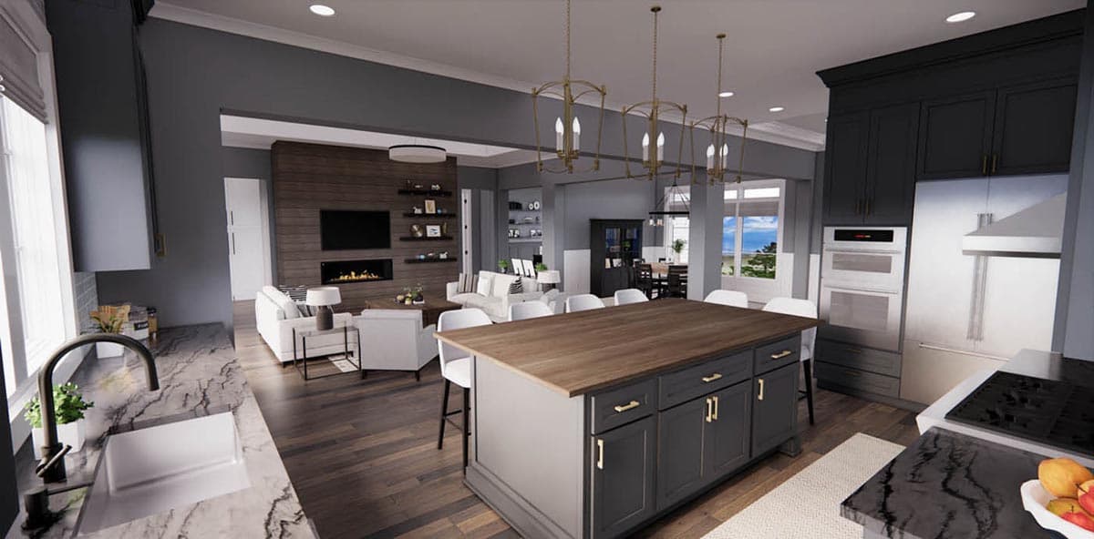 Plan 14745RK: 4-Bed Contemporary Farmhouse Plan Under 3300 Square Feet with Bonus Expansion - Image #15 - Country, Craftsman, Modern Farmhouse, New American, Rustic