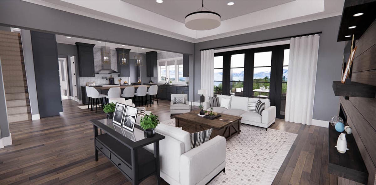 Plan 14745RK: 4-Bed Contemporary Farmhouse Plan Under 3300 Square Feet with Bonus Expansion - Image #22 - Country, Craftsman, Modern Farmhouse, New American, Rustic