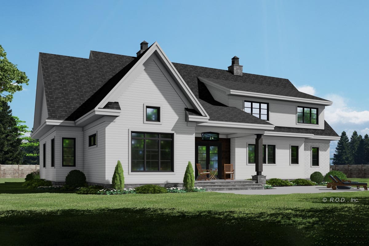 Plan 14745RK: 4-Bed Contemporary Farmhouse Plan Under 3300 Square Feet with Bonus Expansion - Image #8 - Country, Craftsman, Modern Farmhouse, New American, Rustic