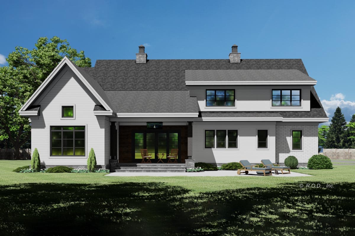 Plan 14745RK: 4-Bed Contemporary Farmhouse Plan Under 3300 Square Feet with Bonus Expansion - Image #7 - Country, Craftsman, Modern Farmhouse, New American, Rustic
