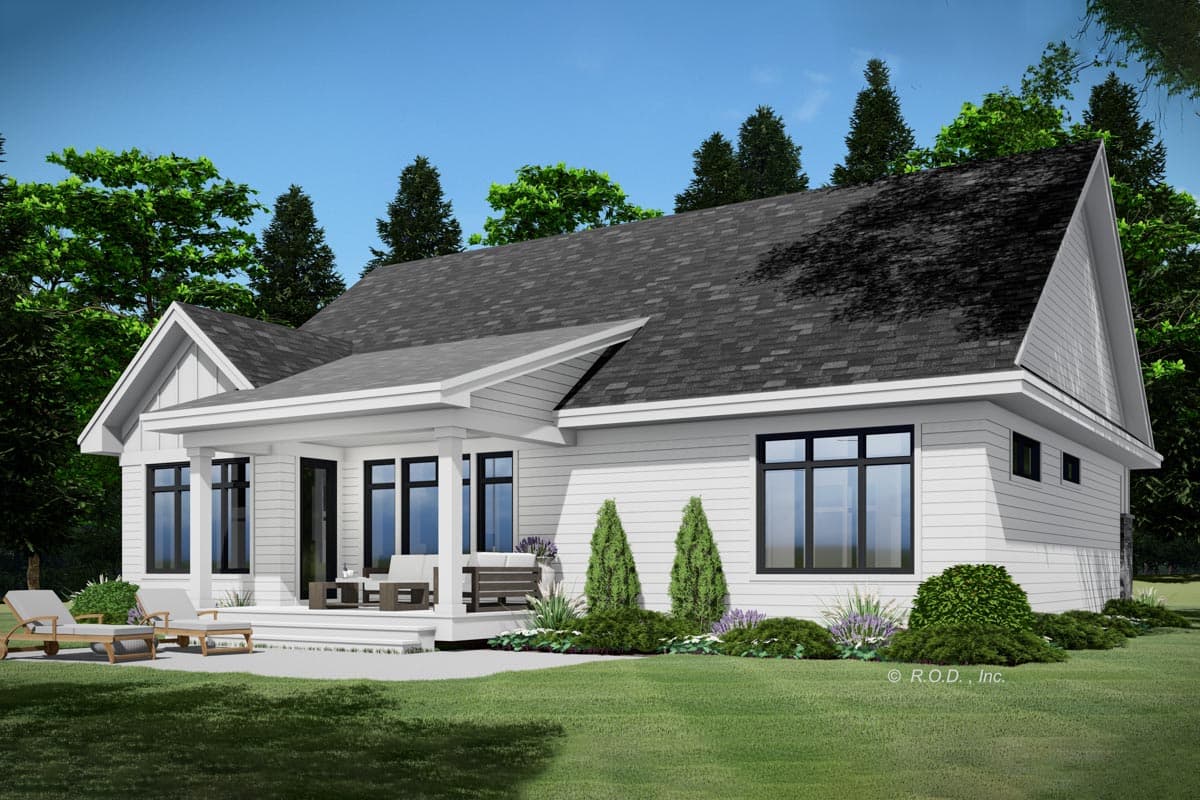 Plan 14746RK: Contemporary Craftsman Home Plan Under 1700 Square Feet with 2 Bedrooms - Image #7 - Contemporary, Country, Craftsman, New American, Ranch, Rustic