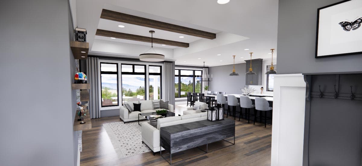 Plan 14746RK: Contemporary Craftsman Home Plan Under 1700 Square Feet with 2 Bedrooms - Image #11 - Contemporary, Country, Craftsman, New American, Ranch, Rustic