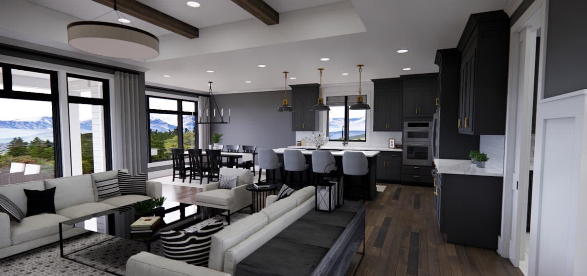 Plan 14746RK: Contemporary Craftsman Home Plan Under 1700 Square Feet with 2 Bedrooms - Image #12 - Contemporary, Country, Craftsman, New American, Ranch, Rustic