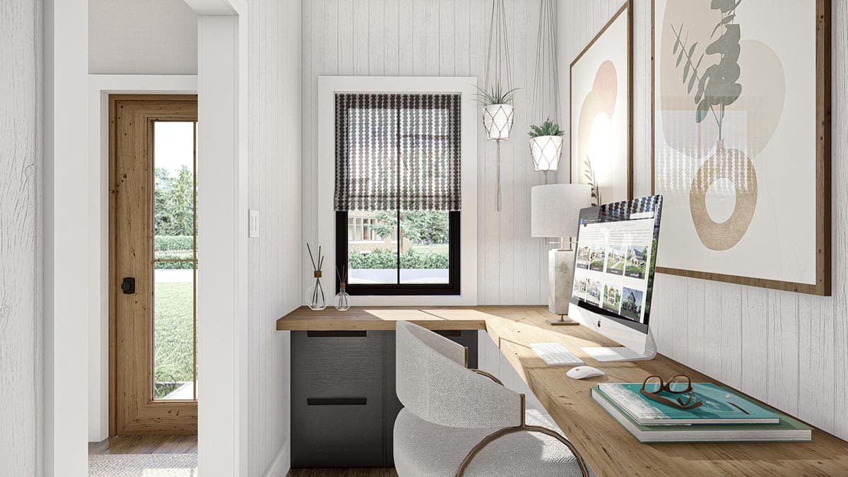 Plan 623200DJ: Modern Farmhouse Triplex House Plan with 3-Bed Units Under 1800 Square Feet - Image #18 - Country, Modern Farmhouse, New American, Traditional