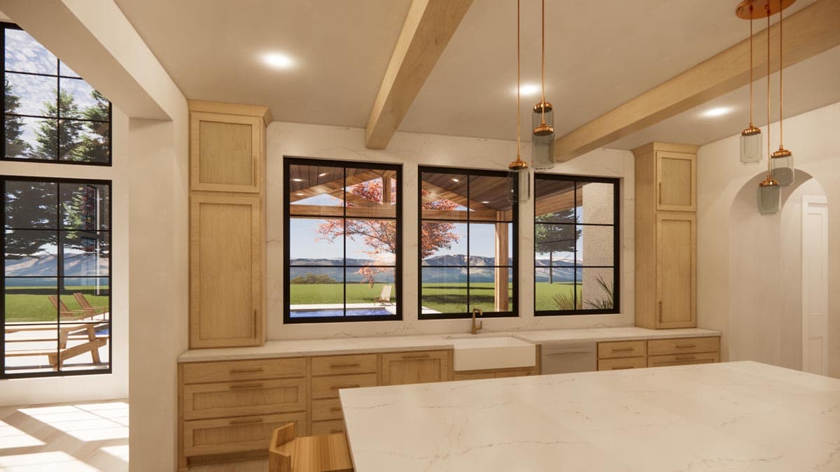 Plan 818044JSS: Modern Farmhouse Plan with Vaulted Great Room and Game Room - Image #21 - Contemporary, Country, Farmhouse, Modern Farmhouse, New American, Rustic, Scandinavian