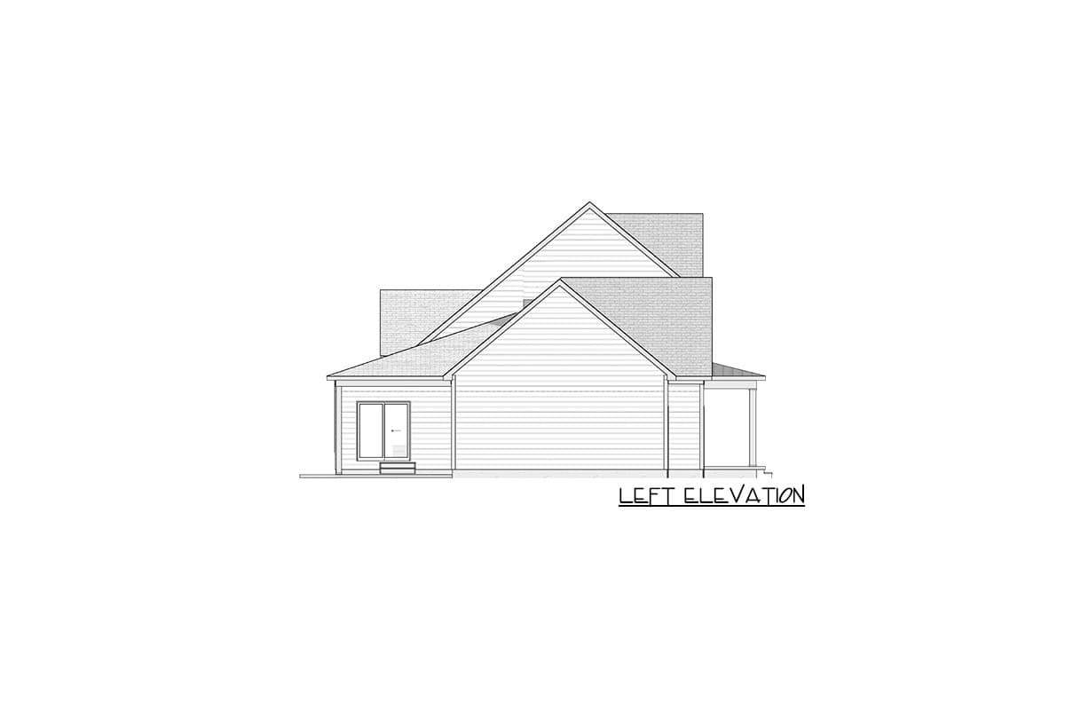 Plan 911028JVD: 2-Story Modern Farmhouse Under 2400 Square Feet with Expansive Front Porch - Image #17 - Country, Craftsman, Farmhouse, Modern Farmhouse, New American, Southern