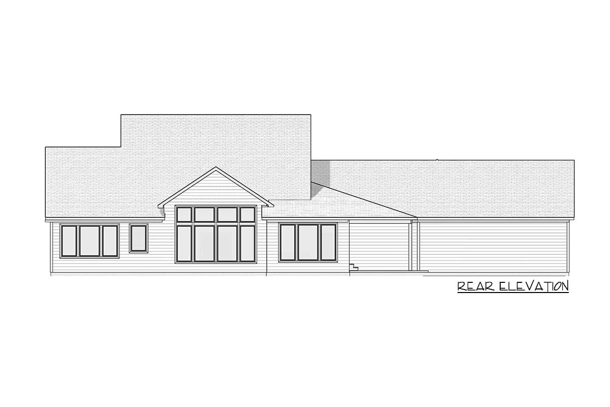 Plan 911028JVD: 2-Story Modern Farmhouse Under 2400 Square Feet with Expansive Front Porch - Image #18 - Country, Craftsman, Farmhouse, Modern Farmhouse, New American, Southern