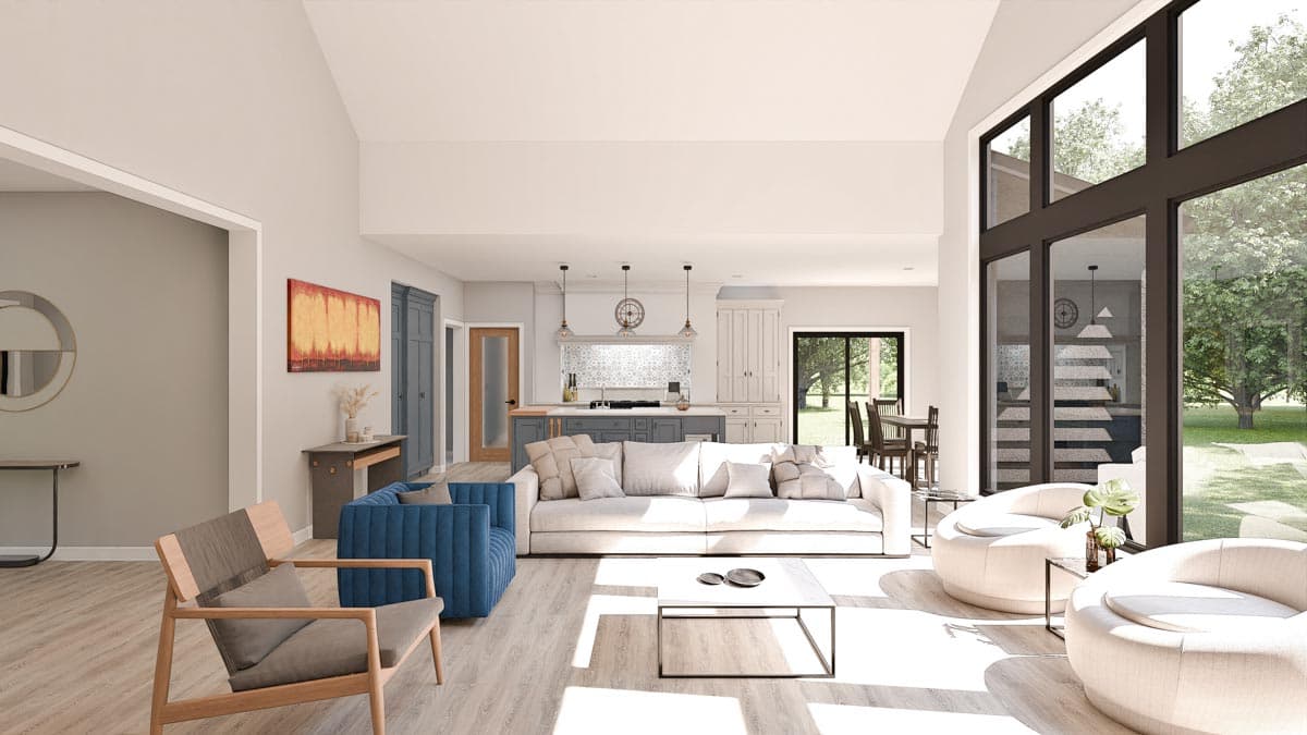 Plan 911028JVD: 2-Story Modern Farmhouse Under 2400 Square Feet with Expansive Front Porch - Image #10 - Country, Craftsman, Farmhouse, Modern Farmhouse, New American, Southern