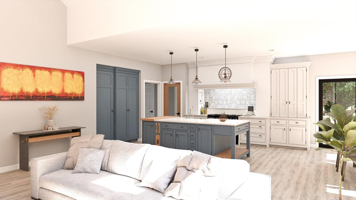 Plan 911028JVD: 2-Story Modern Farmhouse Under 2400 Square Feet with Expansive Front Porch - Image #11 - Country, Craftsman, Farmhouse, Modern Farmhouse, New American, Southern