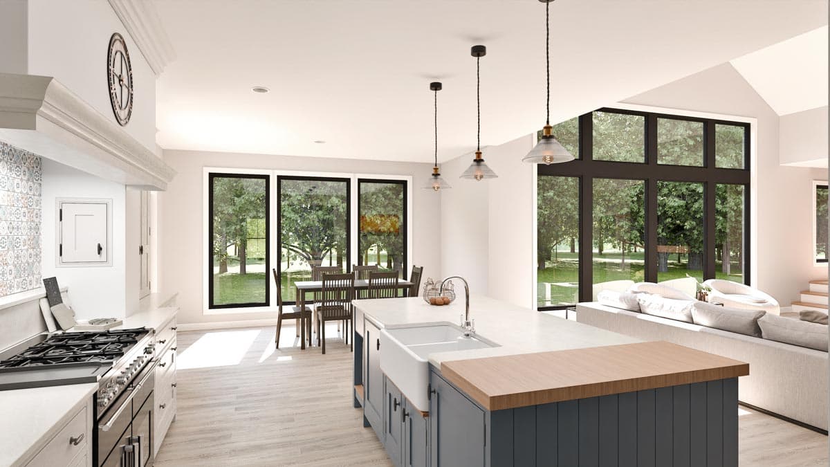 Plan 911028JVD: 2-Story Modern Farmhouse Under 2400 Square Feet with Expansive Front Porch - Image #12 - Country, Craftsman, Farmhouse, Modern Farmhouse, New American, Southern