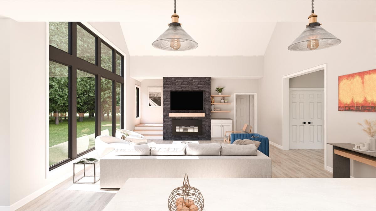 Plan 911028JVD: 2-Story Modern Farmhouse Under 2400 Square Feet with Expansive Front Porch - Image #14 - Country, Craftsman, Farmhouse, Modern Farmhouse, New American, Southern