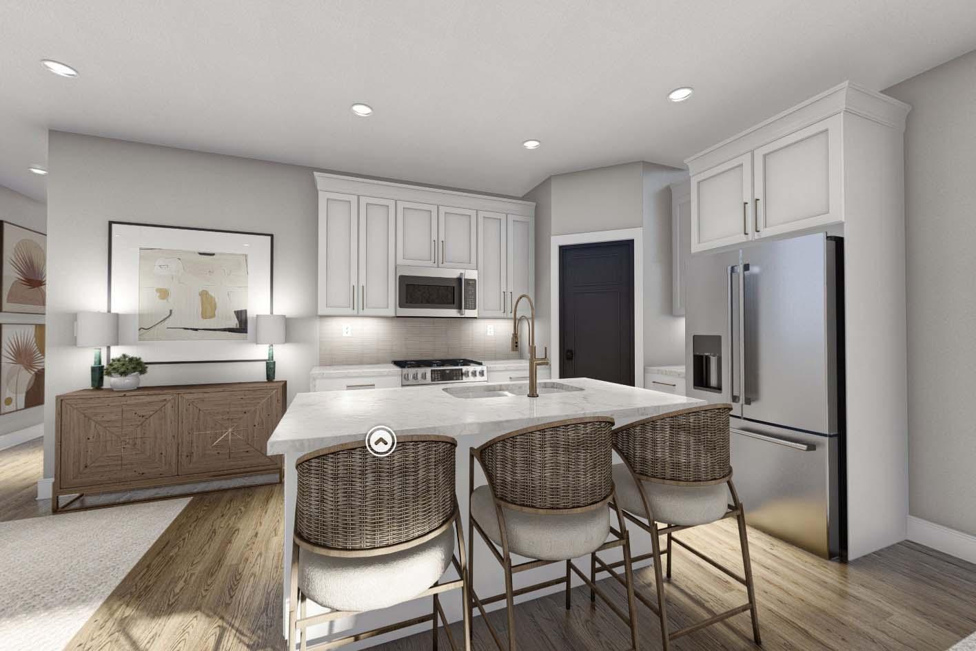 Plan 623204DJ: Modern Farmhouse Duplex with 3 Bed Units Just Over 1700 Square Feet Each - Virtual Tour Cover Image - Contemporary, Modern Farmhouse, Traditional, Transitional