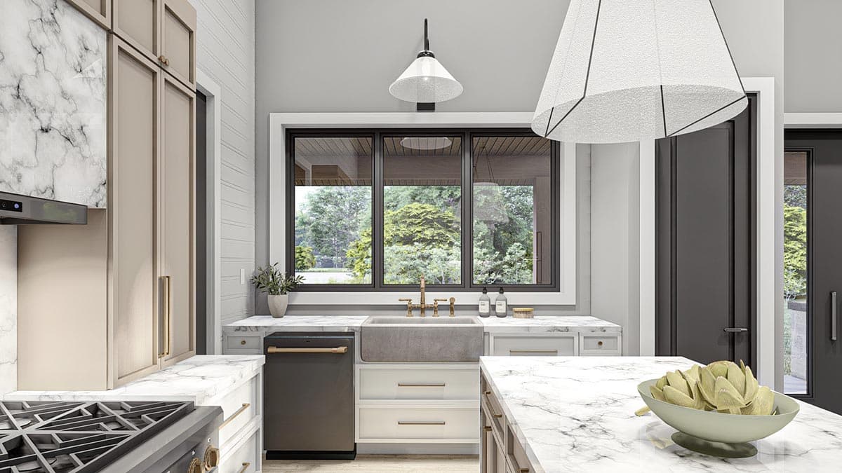 Plan 623203DJ: Modern-Style Barndominium House Plan Under 2000 Square Feet - Image #8 - Barndominium, Farmhouse, Modern, Modern Farmhouse