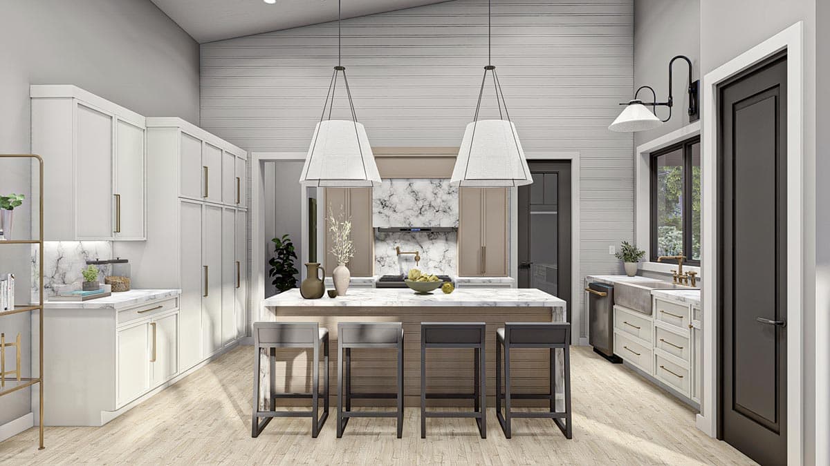 Plan 623203DJ: Modern-Style Barndominium House Plan Under 2000 Square Feet - Image #9 - Barndominium, Farmhouse, Modern, Modern Farmhouse