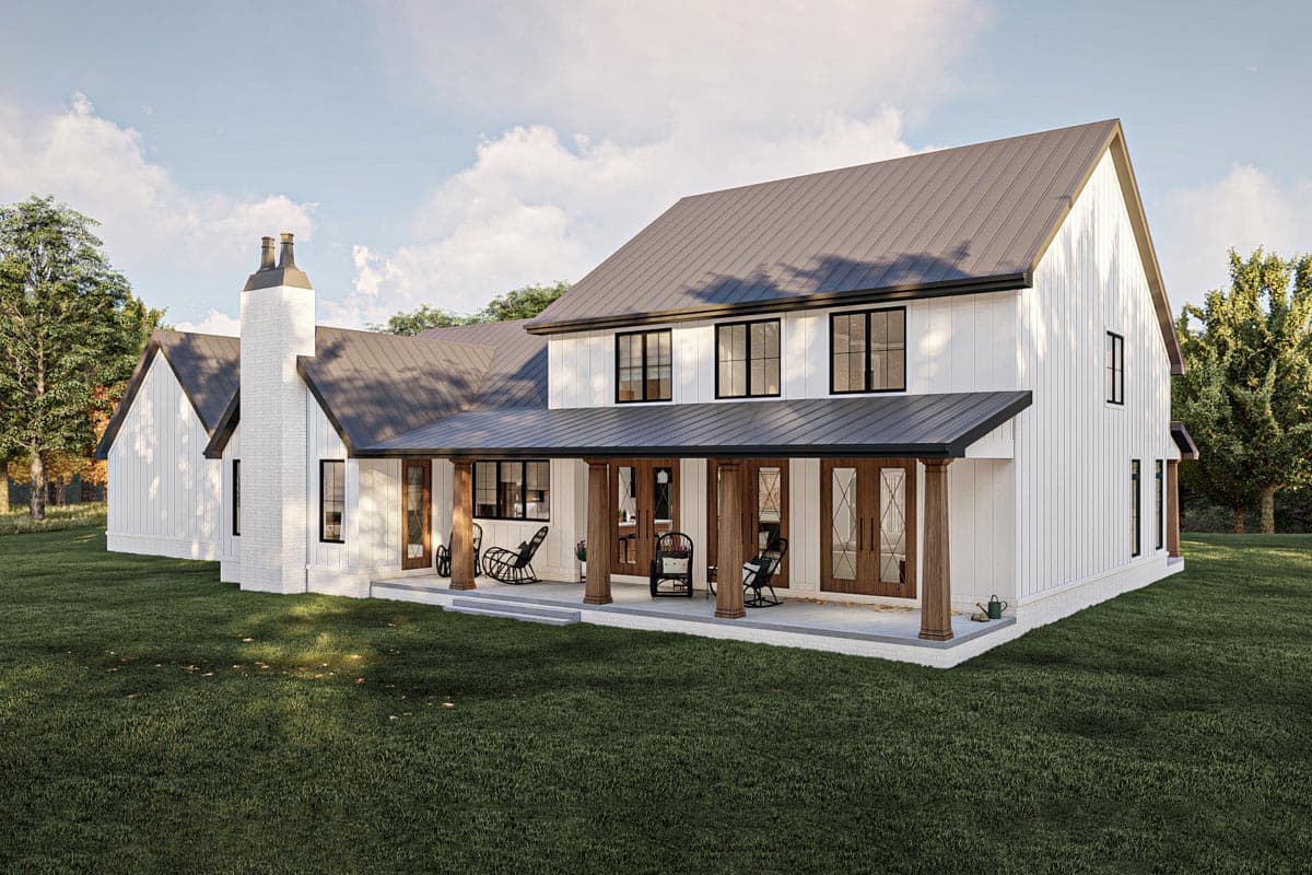 Plan 623207DJ: Modern Farmhouse Under 3300 Square Feet with 2-Story Great Room - Image #18 - Country, Craftsman, Modern Farmhouse, New American