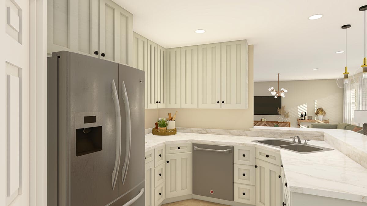 Plan 61426UT: Expandable One-Story Home Plan Under 2300 Square Feet - Image #11 - New American, Ranch, Traditional