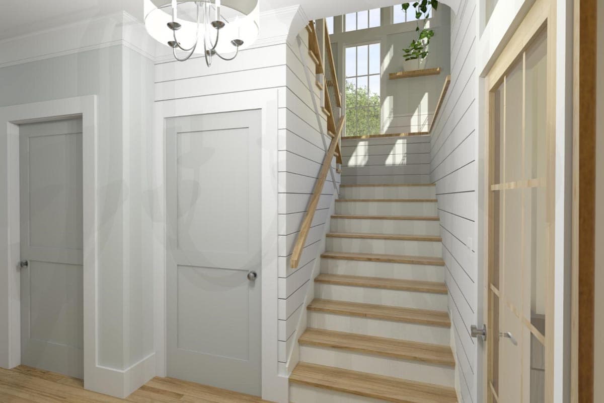 Plan 765047TWN: Low Country Craftsman Plan with Ground Level Garage and Elevator - Image #16 - Beach, Coastal, Coastal Contemporary, Craftsman, Low Country, Vacation