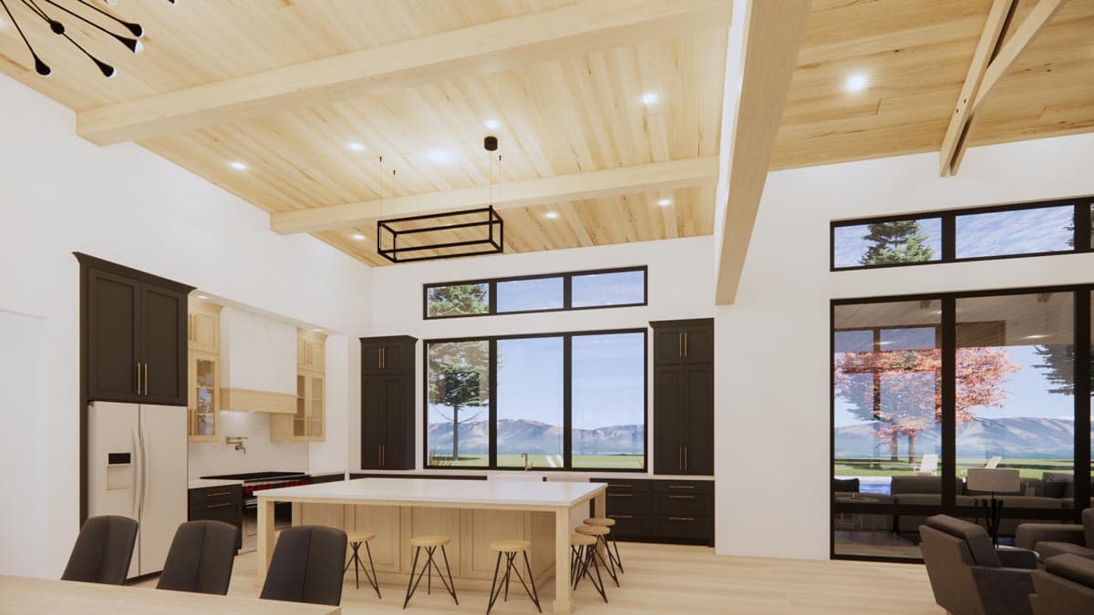 Plan 818045JSS: Contemporary Hill Country Home Plan with Open Concept Layout - Image #17 - Contemporary, Country, Farmhouse, Hill Country, Modern Farmhouse, Rustic, Scandinavian, Transitional